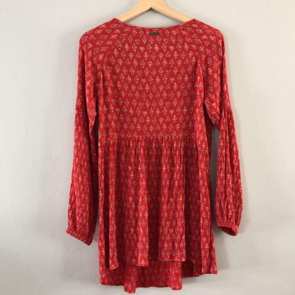Billabong Red Mini Dress - Picture 6 of 9